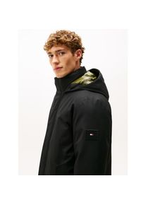 Tommy Hilfiger, Damen, Kurzmantel &raquo;TECH HOODED PADDED PARKA&laquo; Regular fit, Black, M, Black, Parke von Tommy Hilfiger
