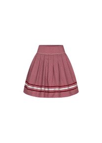 N&uuml;bler N&uuml;bler, Damen, Dirndl &raquo;Trachtenrock Gloria&laquo;, Rot, 38 - EURO, TRACHTENROCK: Hochwertige Damen Trachten Bekleidung aus 100% Baumwolle, Rock mit 