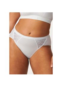 Sloggi, Damen, Midislip &raquo;Chic&laquo; 4er Pack, elastische Spitzeneins&auml;tze, weiche N&auml;hte, Baumwoll-Mix, feminin, WHITE, 50, WHITE, Damen-Slip von Sloggi