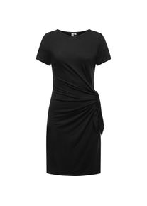 Ragwear, Damen, Shirtkleid &raquo;Shirtkleid Knotta&laquo;, Black, N-Gr, XS - N-Gr, Black, Locker luftiges Damen Sommerkleid f&uuml;r warme Tage