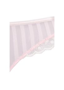 s.Oliver, Damen, String &raquo;Amelie&laquo; in modischer Streifenoptik, ros&eacute;, 40/42, ros&eacute;, Modischer String aus elastische Netzware in Streifenoptik