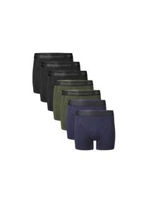 Bamboo basics, Herren, Boxershorts &raquo;Boxershort RICO7P 7er Pack&laquo;, Schwarz/Gr&uuml;n/Blau, M, Schwarz/Gr&uuml;n/Blau, Bamboo basics - Boxer Shorts RICO im 7er 
