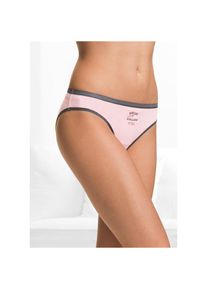 bonprix, Damen, Slip &raquo;Slip (5er Pack)&laquo; Packung, 5, 5 Stk. Slip (5er Pack), blau + rosa + wollwei&szlig; bedruckt, 5 Stk., 40/42 (M) -5 Stk., blau + rosa + 