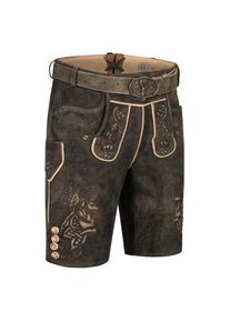 N&uuml;bler N&uuml;bler, Herren, Trachtenlederhose &raquo;Lederhose Pertran&laquo;, Braun, EURO, 50 - EURO, Braun, Lederhose - Hochwertige Trachtenmode, Designed in Bavaria, 