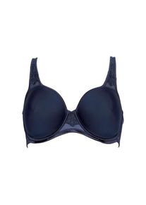 Elbrina, B&uuml;gel-BH &raquo;Spacer Bra&laquo; vorgeformte Cups, breite Tr&auml;ger, mit B&uuml;gel, mit Spitze, feminin, dark blue, Cup C, 80 -Cup C, B&uuml;gel-BH