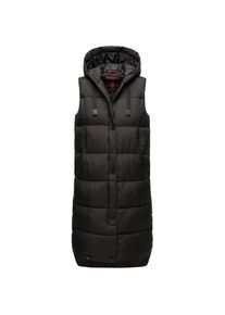 Marikoo, Damen, Steppweste &raquo; Sayorii Damen Winter Weste B967&laquo;, Schwarz, M, Sch&ouml;nes und dezentes Steppdesign