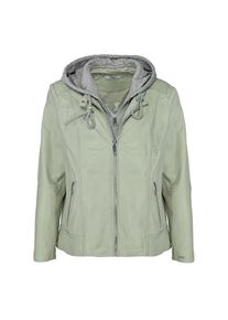 Maze, Damen, Lederjacke &raquo;Lederjacke 42021318&laquo;, jade, 44, jade, Lederjacke im Bikerstil, Trachtenmode