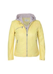 Maze, Damen, Lederjacke &raquo;Lederjacke 42021318&laquo;, banana, 44, banana, Lederjacke im Bikerstil, Trachtenmode