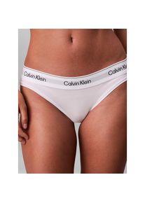 Calvin Klein Underwear, Damen, Bikinislip &raquo;MODERN COTTON&laquo; mit breitem B&uuml;ndchen, White, S (36), White, CK Bikinislip &raquo;modern cotton&laquo;