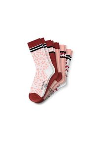 Schiesser, Unisex, Kurzsocken &raquo;Socken Legwear Teens 5er Pack&laquo;, Rot/Rosa/Wei&szlig;, 39-42, Schiesser Socken im Multipack f&uuml;r Teens