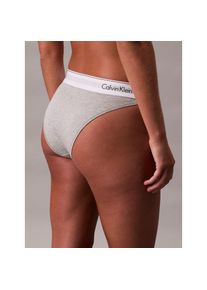 Calvin Klein Underwear, Damen, Bikinislip &raquo;HIGH LEG BIKINI&laquo; Mit elastischem Bund, Grey Heather, L (40), Grey Heather, Slip von Calvin Klein Underwear