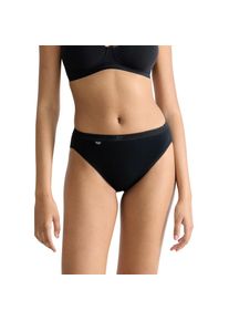 Sloggi, Damen, Taillenslip &raquo;Basic+&laquo; 4er Pack, weich, Baumwollmix, Multipack, elastisch, BLACK, 42, BLACK, Slips von Sloggi