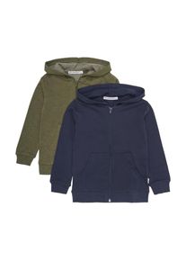 Minymo, Herren, Kapuzenpullover &raquo;Kapuzensweatjacke MISweat&laquo;, Dark Olive, 98, Dark Olive, Sweatshirtjacke mit Kapuze