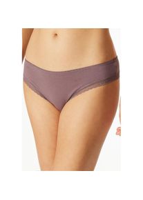 Schiesser, Damen, String &raquo;Modern Multipacks&laquo; 3er Pack, Spitzenb&auml;nder, Baumwollmischung, Single Jersey, 909-sortiert 3, 44, 909-sortiert 3, Cheeky-