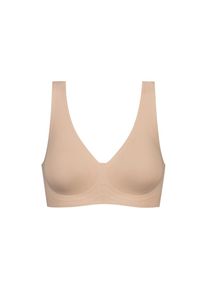 Mey, Damen, Bustier &raquo;Invisibles&laquo; herausnehmbare Pads, tiefer V-Ausschnitt, b&uuml;gellos, cream tan, N-Gr, XL - N-Gr, cream tan, Damen-Top von Mey