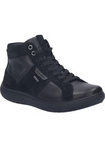 Josef Seibel, Damen, Sneaker &raquo;Megan 53, schwarz&laquo;, schwarz, 42, schwarz, Damen-Sneaker aus Leder