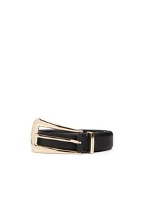 Tommy Hilfiger, Damen, Lederg&uuml;rtel &raquo;TH WEST 2.5 cm breit&laquo;, Black, Black,
