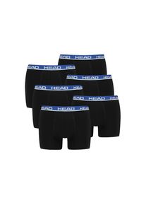 Head, Unisex, Boxershorts &raquo;Boxershort Basic Boxer 2P 6er Pack&laquo;, Schwarz/Blau, M, Head Herren Boxer