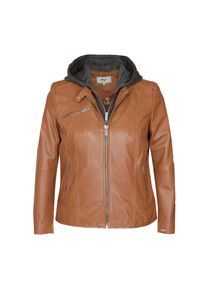 Maze, Damen, Lederjacke &raquo;Lederjacke 42021318&laquo;, cognac, 44, cognac, Lederjacke im Bikerstil, Trachtenmode