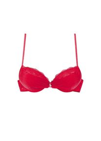 Lascana, Push-up-BH mit 2 Tragevarianten, als Neckholder oder normal, sexy Dessous, kirschrot, Cup A, 70 -Cup A, Push-up-BH
