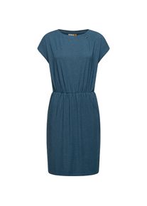 Ragwear, Damen, Jerseykleid &raquo;Jerseykleid Copr&laquo;, Petrol, N-Gr, XL -N-Gr, Petrol, Bequemes Damen Kurzarm Kleid in Wickeloptik
