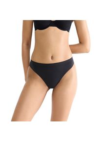 Sloggi, Damen, Tai-Slip &raquo;GO Sense&laquo; 2er Pack, Modalmix, weich, elastisch, flache Kanten, BLACK, S, BLACK, High-Leg-Slip von Sloggi
