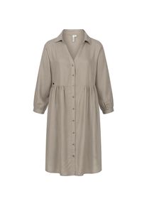 Ragwear, Damen, Minikleid &raquo;Sommerkleid Almu&laquo;, Dusty Olive, N-Gr, XXL -N-Gr, Dusty Olive, Luftiges Damen Sommerkleid mit 3/4-&Auml;rmeln in Leinenoptik