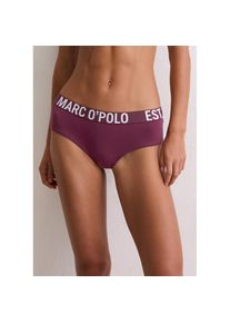 Marc O'Polo Marc O'Polo, Damen, Panty &raquo;Essentials&laquo; 3er Pack, Baumwollmix, atmungsaktiv, Logo-Bund, h&uuml;ftiger Sitz, weich, elastisch, dunkelblau/ dunkles mauve/