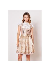 Kr&uuml;ger Kr&uuml;ger, Damen, Dirndl &raquo;Dirndl Elenor (50cm)&laquo;, rosa, N-Gr, 36 -N-Gr, rosa, Herz-Ausschnitt, Trachtenmode