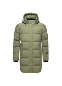 Stone Harbour, Damen, Steppmantel &raquo;Steppmantel Thadeek XX&laquo;, Dusty Olive, M, Dusty Olive, Warmer Herren Mantel f&uuml;r kalte Wintertage!