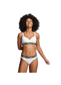 Puma, Damen, String &raquo; WOMEN STRING 2P&laquo; 2er Pack, mit schmalem elastischem Logob&uuml;ndchen, white, XL, white, Damentanga von Puma