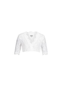 N&uuml;bler N&uuml;bler, Damen, Dirndlbluse &raquo;Dirndlbluse 3/4 Arm Laura&laquo;, Wei&szlig;, 38, Wei&szlig;, Bluse, transparente Spitze, kurzer &Auml;rmel