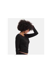 Bamboo basics, Damen, Unterhemd &raquo;Longsleeve LARA 4er Pack&laquo;, Schwarz, S, Schwarz, Bamboo basics - Unterzieh-Shirts im 4er Pack