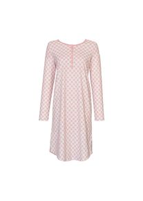 Calida, Damen, Nachthemd &raquo;Lovely Nights&laquo; weich, Pure Cotton, Single Jersey Qualit&auml;t, Knopfleiste, Langarm, rose bud, N-Gr, XL (52/54) -N-Gr, rose bud,