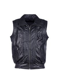 JCC, Herren, Lederweste &raquo;Lederweste BigVest2&laquo;, black, 54, black, Multifunktions - Lederweste der Marke JCC