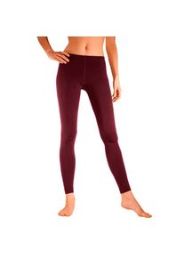 Lavana, Damen, Thermoleggings innen leicht angeraut, weinrot-schwarz, schwarz, N-Gr, S (36/38) -N-Gr, weinrot-schwarz, schwarz, Thermoleggings im 2er-