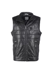 JCC, Herren, Lederweste &raquo;Lederweste 3102179&laquo;, black, 48, black, Sch&ouml;ne Steppn&auml;hten