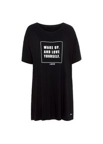 Lascana, Damen, Sleepshirt in locker sitzendem Schnitt, schwarz, N-Gr, 36/38 -N-Gr, schwarz, Bigshirt in trendigen Farben