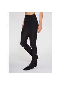 Lavana, Damen, Strickstrumpfhose Thermosan, fein gestrickt und w&auml;rmend, schwarz, 36/38, schwarz, Weiche Thermosan Strickstrumpfhose