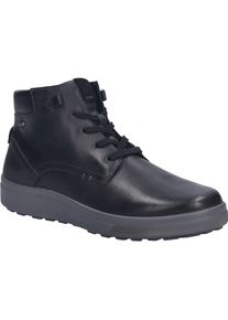 Josef Seibel, Damen, Sneaker &raquo;Maddox 02, schwarz&laquo;, schwarz, 45, schwarz, Herren-Sneaker aus Leder