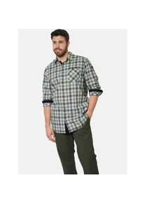 CHARLES COLBY, Herren, Karohemd &raquo;Hemd DUKE ARCHIBINE&laquo; 1, dunkelblau kariert, weit, 5XL - weit, dunkelblau kariert, Hemd DUKE ARCHIBINE mit Kentkragen