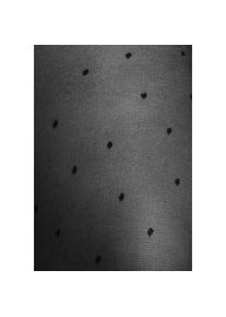 Camano, Damen, Feinstrumpfhose &raquo;fine curvy&laquo; 40 Curvy-Tights, Tupfen-Allover, black, 52/54, black, Curvy Tights Dots 40 DEN von Camano