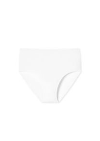 Schiesser, Damen, Maxislip &raquo;Invisible Soft&laquo; mit hohem Bund, 100-wei&szlig;, 38, 100-wei&szlig;, Damen-Unterhose von Schiesser