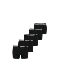 Head, Unisex, Boxershorts &raquo;Boxershort Head BASIC BOXER 5P ECOM 5er Pack&laquo;, Schwarz, L, Schwarz, Head Herren Basic Boxer ECOM 5er Pack