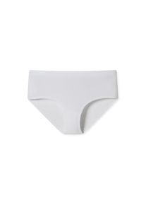Schiesser, Damen, Panty &raquo;Pure Rib&laquo; moderne Schnittform, Doppelripp-Qualit&auml;t, Weiches Bein- und Bundgummi, weiss, 38, Damen-Slip von Schiesser