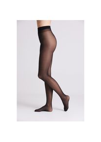 YSABEL MORA, Damen, Feinstrumpfhose 40 2er Pack, black, L, black, Strumphhosen von Ysabel Mora