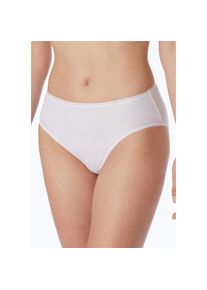 Schiesser, Damen, Bikinislip &raquo;Cotton Essentials&laquo; 3er-Pack, mit perfekter Passform, 100-wei&szlig;, 46, 100-wei&szlig;, Slip von Schiesser