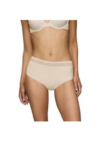 Triumph, Damen, Midislip &raquo;Feel of Modal&laquo; 2er Pack, sehr weich, elastischer Bund mit Spitze, leicht, CREAMY DREAM, XL, CREAMY DREAM, Damen-Slip von 