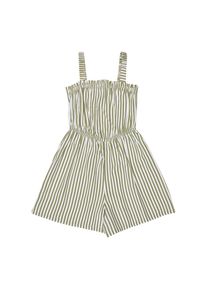 Roxy, Unisex, Overall &raquo;Playa Baby&laquo;, Oil Green Vert Moda Stripe, Normalgr&ouml;&szlig;en, 10(140-148cm) -Normalgr&ouml;&szlig;en, Oil Green Vert Moda Stripe, Gewebe: Viskose