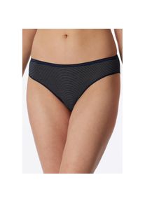 Schiesser, Damen, Taillenslip &raquo;Modal Essentials&laquo; 2er-Pack, mit Glanzgarn-Details, 804-nachtblau, 36, Daman-Jazz-Pants von Schiesser